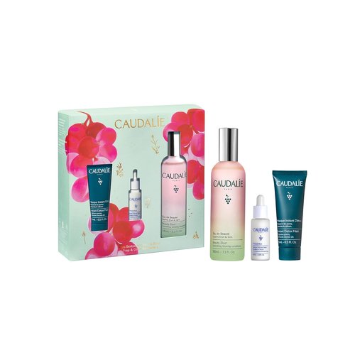 Caudalie Best-Sellers Skin Care Gift Set - Full-Size Beauty Elixir & FREE Detox Mask + Radiance Serum