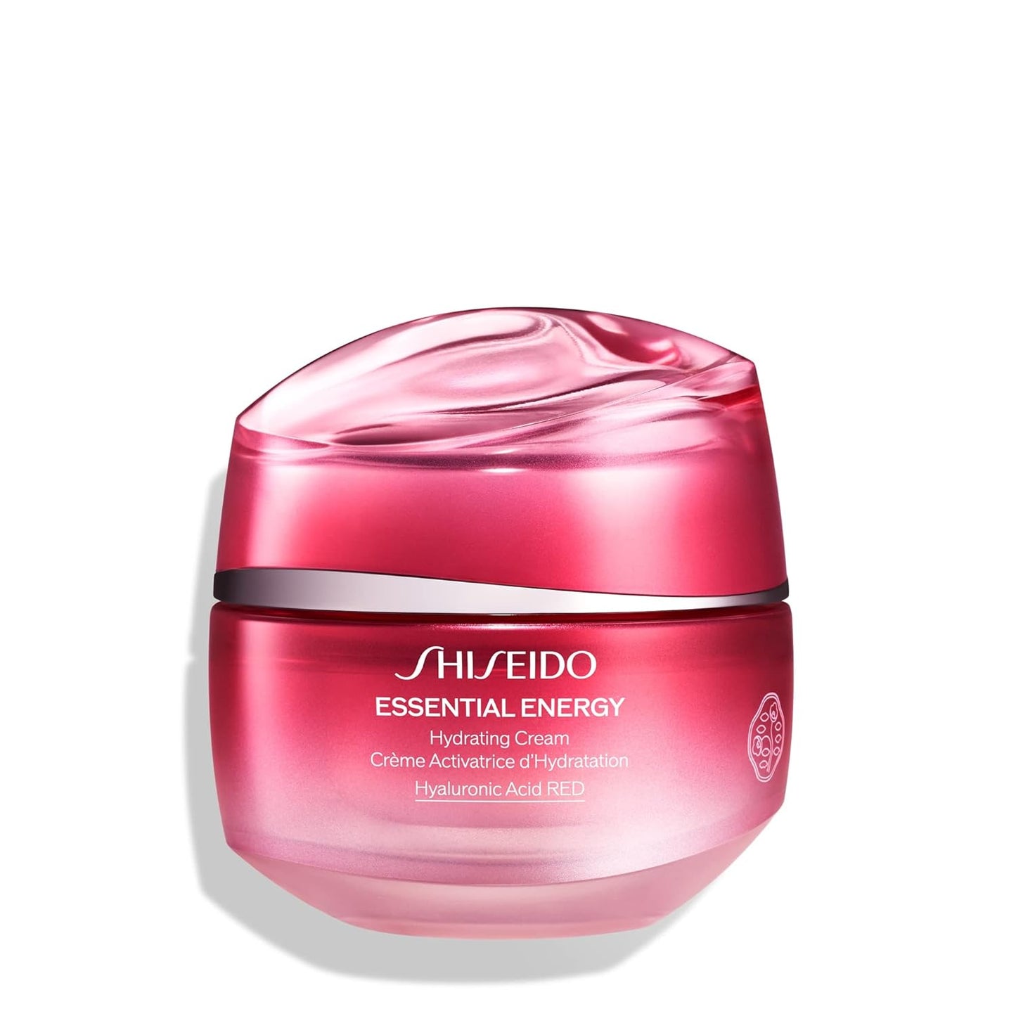Shiseido Essential Energy Hydrating Cream - 24-Hour Hydration & Pore Reduction with Hyaluronic Acid | Vegan for All Skin Types