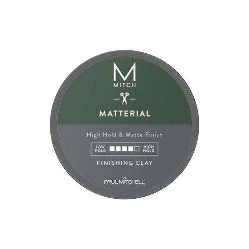 MITCH by Paul Mitchell Finishing Clay - High Hold, Ultra-Matte Finish for All Hair Types, 3 oz.