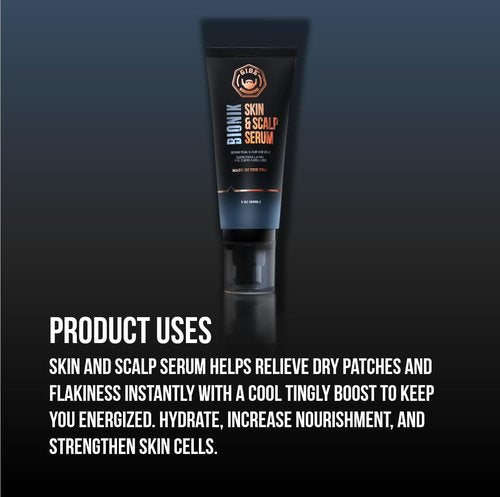 Gib's Grooming Bionik Skin & Scalp Serum - Nourishing Formula for Healthy Hair & Scalp