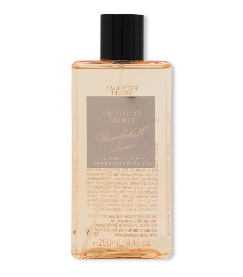Victoria's Secret Bombshell Soiree Fine Fragrance Mist, Body Spray for Women (8.4 oz)