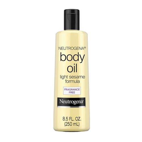 Neutrogena Body Oil - Lightweight Fragrance-Free Moisturizer for Silky Soft Skin | 8.5 fl oz