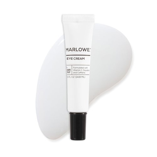 Marlowe. No. 127 Men's Eye Cream - Vitamin C & Caffeine for Puffiness, Wrinkles & Dark Circles | 0.5 FL Oz