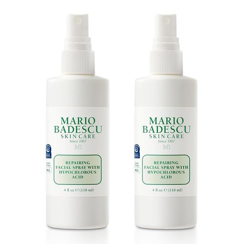 Mario Badescu HOCl Facial Spray - Soothing Hypochlorous Acid for Irritated Skin | pH Balancing, Fragrance-Free