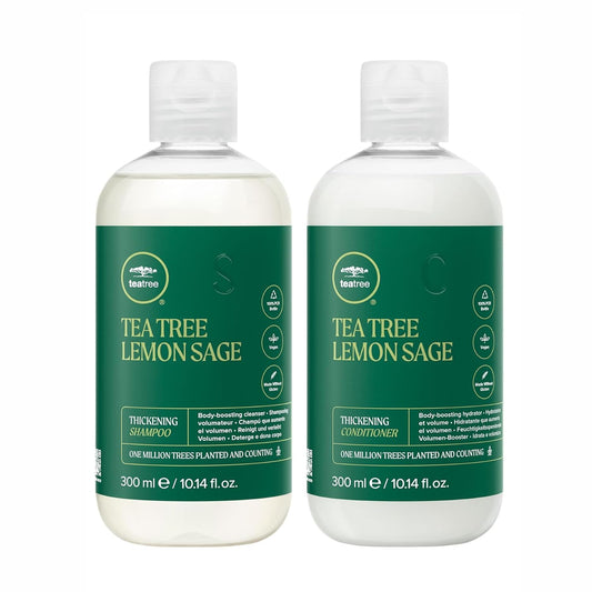 Skiennix Tea Tree Lemon Sage Volumizing Gift Set - Nourishing Hair Care Essentials