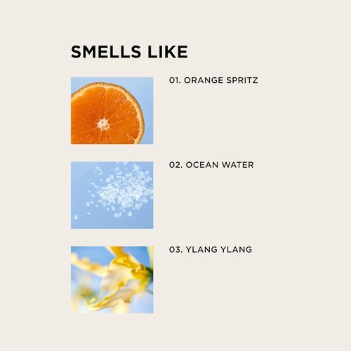 By Rosie Jane Body & Hair Perfume Mist - Beach Baby Scented Mist with Orange Spritz & Ocean Water (115ml)
