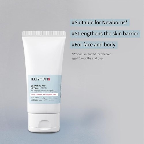 Illiyoon ATO Soothing Gel 5.91 Fl Oz - Hydrating Relief with ATO Lotion 2.29 Fl Oz