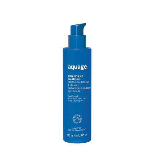 Aquage SeaExtend Silkening Oil Treatment - Nourishing Hair Oil for Smooth, Shiny Locks