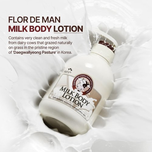 COSMOCOS Somang Milk Body Lotion - Soothing & Moisturizing Formula | 500ml Size