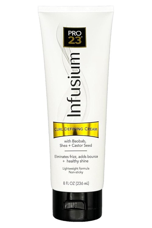 INFUSIUM 23 Curl Defining Hair Cream - Eliminates Frizz & Adds Bounce | 8oz White