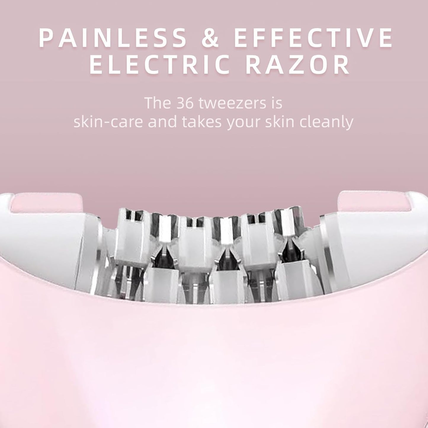 Skiennix Epilator for Women - 2 Speed Face Trimmer for Smooth, Hair-Free Skin | Ideal for Bikini, Arms, and Legs