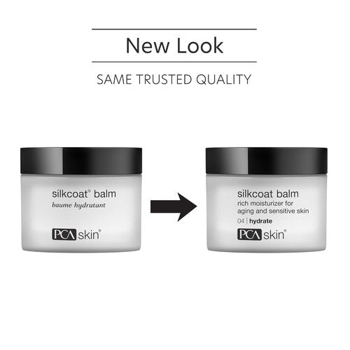 PCA SKIN Silkcoat Moisturizer - Anti-Aging Face Cream for Dry Skin | 1.7 fl oz Jar, Day & Night Use