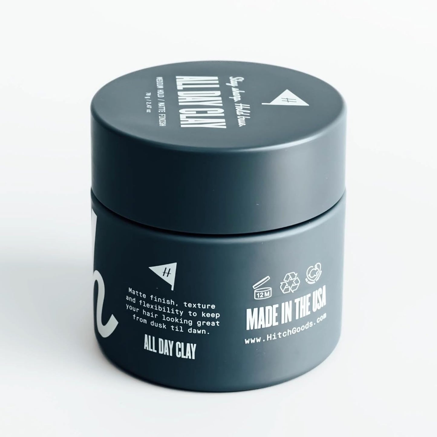 Skiennix Hair Clay Pomade - Medium Hold & Matte Finish for Men | Perfect for All-Day Styling