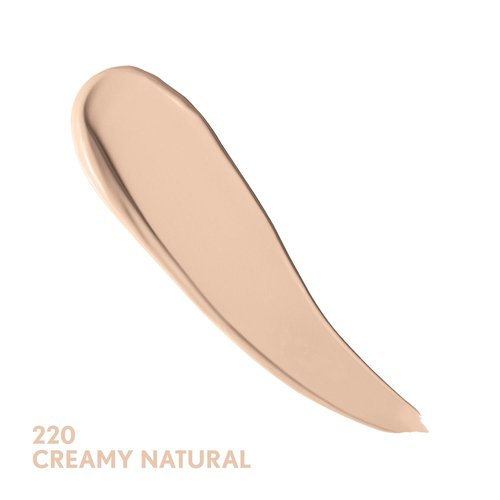 COVERGIRL & Olay Simply Ageless Liquid Foundation - Matte Finish with Hyaluronic Acid & Vitamin C | 220 Creamy Natural