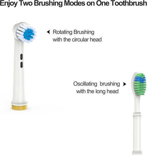 Oral-B Precision Clean Replacement Toothbrush Heads - Rotating & Oscillating Brush Heads | Compatible with Pro, Smart, Genius Models