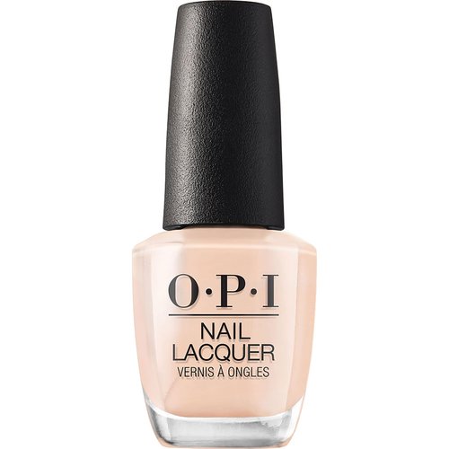 OPI Nail Lacquer Samoan Sand | Sheer Soft Pink Crème Chip Resistant Nail Polish | Fast Drying, Streak Free