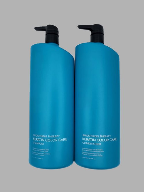 Color Care Smoothing Shampoo & Conditioner Set - 33.8 Oz Duo for Silky, Manageable Hair