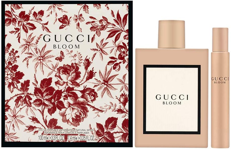 Gucci Bloom Eau de Parfum - Floral Fragrance with Rollball Applicator | 3.4 oz + 0.25 oz