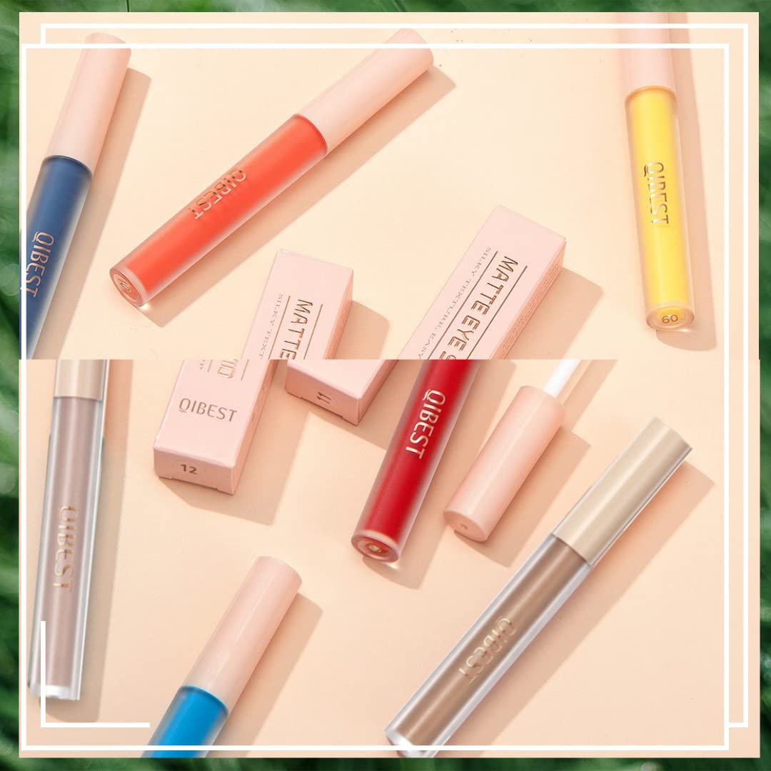 Skiennix Matte Liquid Eyeshadow - Long-Lasting, High-Pigmented Gel Makeup | Matte Bloom Shade