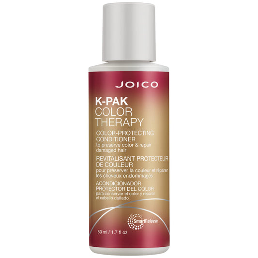 Joico K-PAK Color Therapy Color-Protecting Conditioner | For Color-Treated Hair | Boost Shine & Elasticity | Repair Breakage | Rebuild Damaged Hair | With Keratin & Argan Oil | 1.7 Fl Oz
