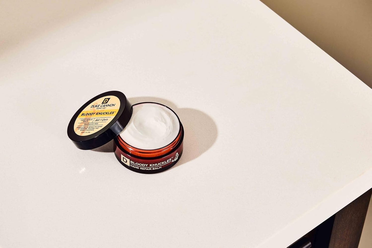 Duke Cannon Hand Repair Balm - Unscented Moisturizer for Dry, Cracked Skin | 5 oz.