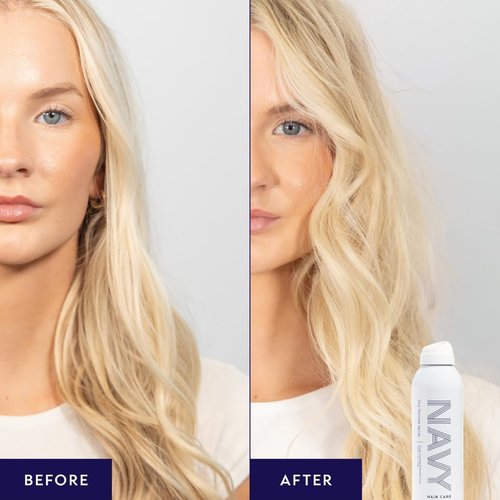NAVY HAIR CARE Dry Texture Spray - Volumizing Spray for Thin & Fine Hair | Flexible Hold & Shine | 7 oz