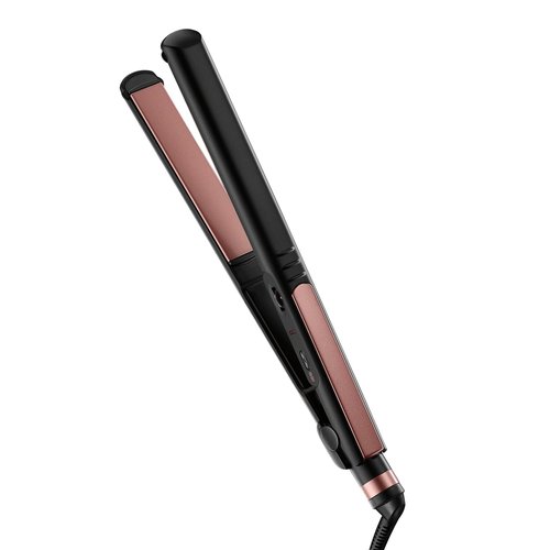 INFINITI PRO CONAIR Rose Gold Ceramic Flat Iron - 1-Inch Extra-Long Plates & Advanced Heat Technology