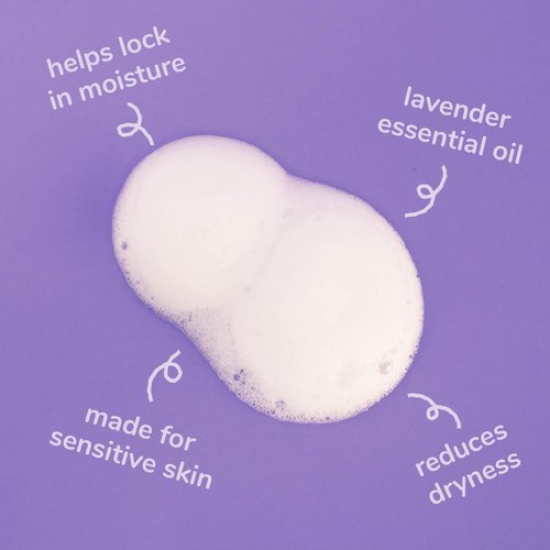 Arau Baby Foam Body Soap - Natural Plant-Based Lavender Scent | Gentle for Sensitive Skin, 15.21 Fl Oz