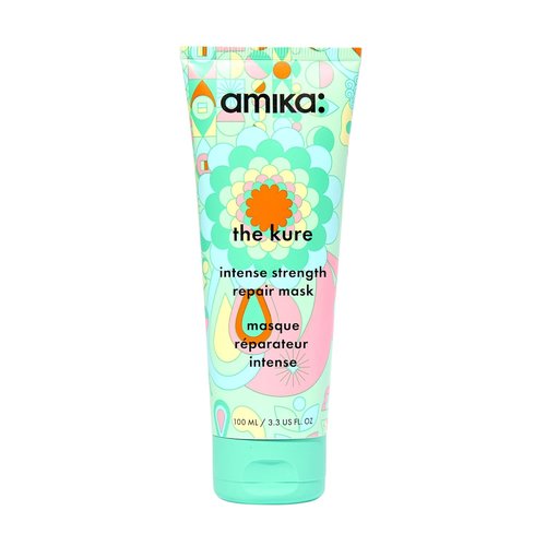 Amika The Kure Intense Strength Repair Mask - Deep Conditioning for Damaged Hair | 8.5 oz