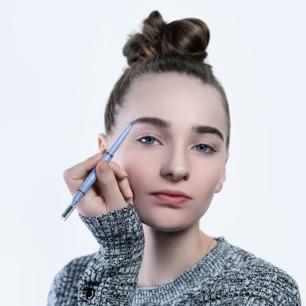 florence by mills Tint N Tame Eyebrow Pencil, Light Brown, 0.008 oz/ 0.25g