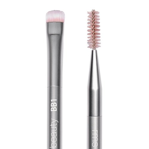 RMS Beauty Back2Brow Eyebrow Brush & Spoolie - Professional Dual-Sided Tool for Perfect Brow Shaping - 100% Vegan & Cruelty-Free