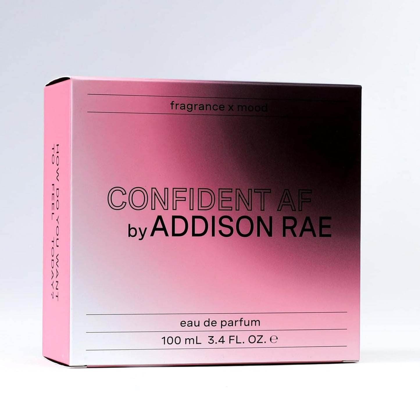 Addison Rae Fragrance Confident - Long-Lasting Women's Perfume with Vanilla, Strawberry & Jasmine - 3.4 oz