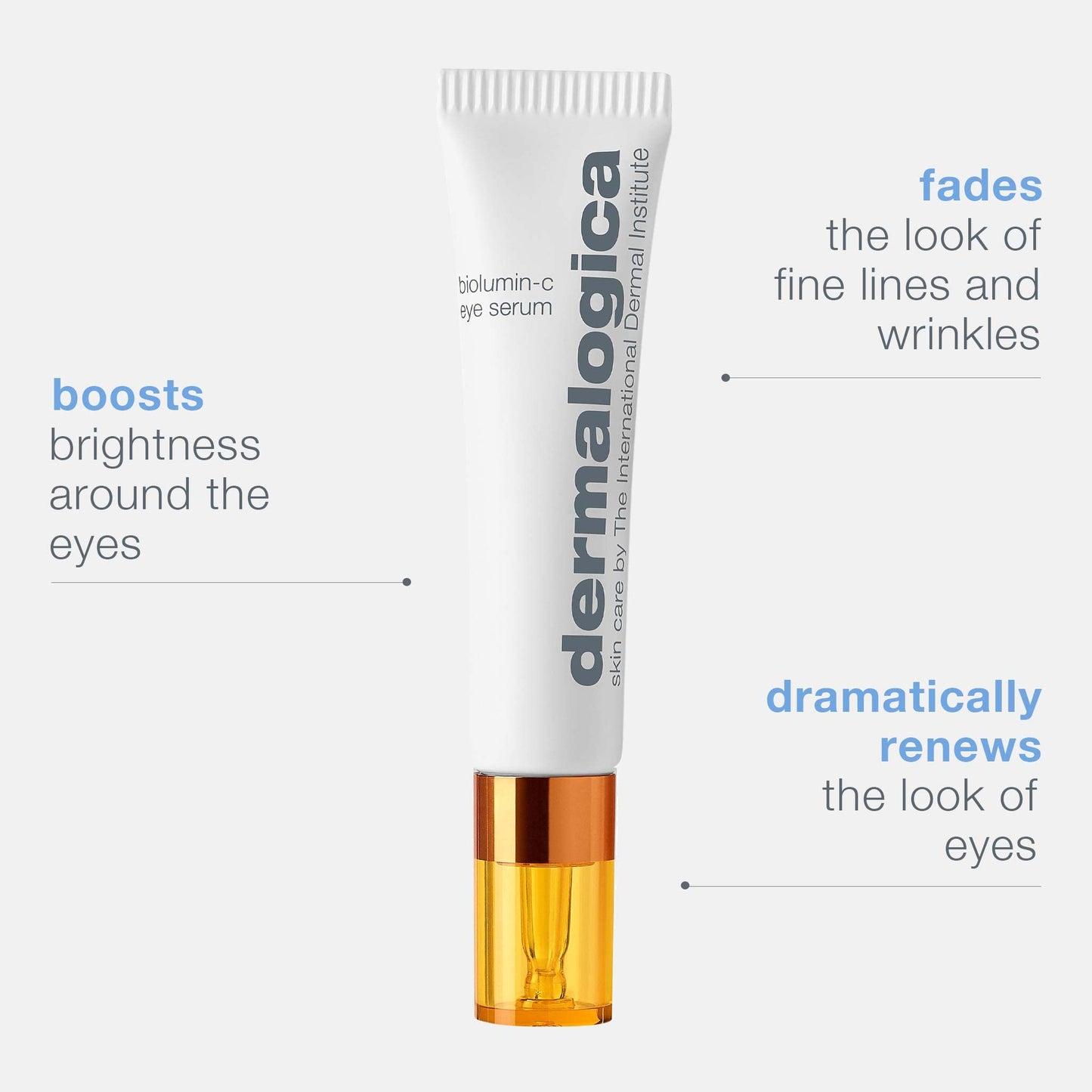 Dermalogica Biolumin-C Eye Serum (0.5 Fl Oz) Vitamin C Eye Serum - Brightens Eye Area, Reduces Appearance of Fine Lines and Wrinkles For Smooth Skin
