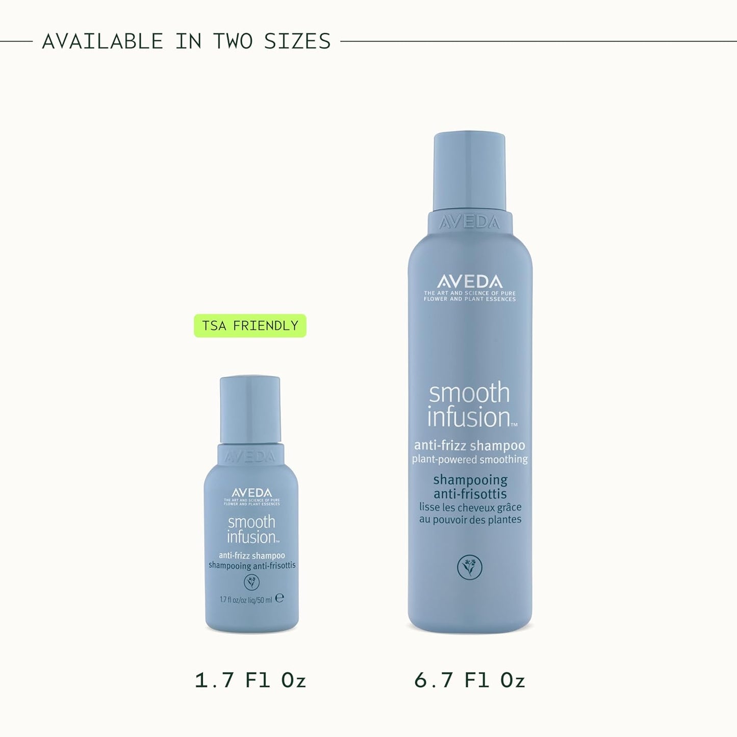 Aveda Smooth Infusion Anti-Frizz Shampoo - Smoothing Formula for Medium & Thick Hair | 95% Naturally Derived