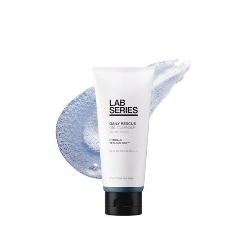 Lab Series Daily Rescue Gel Cleanser - Nourishing Face Wash for Men - Hydrates Skin, 3.4 Fl Oz