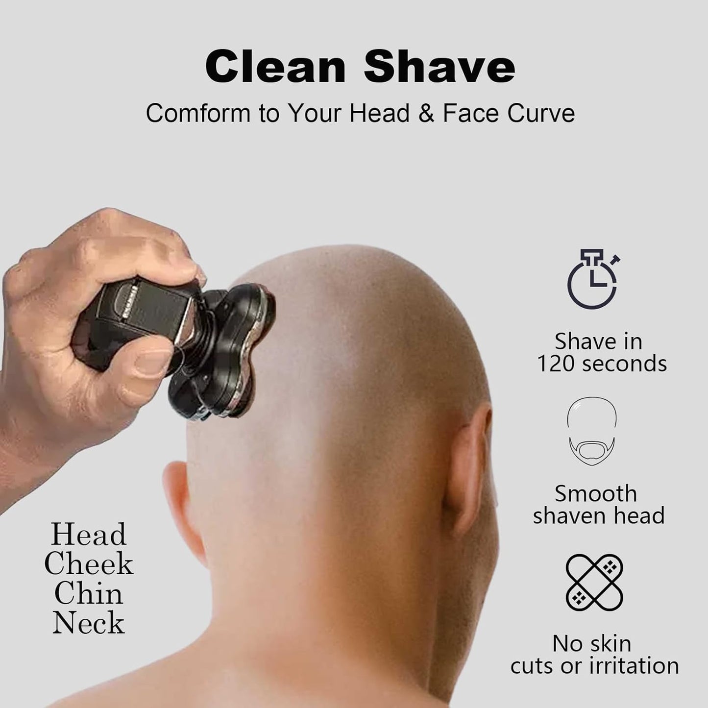 Balder Pro Replacement Head - Compatible with Remington XR7000 Shaver | 5 Precision Blades for Bald Men - 2PCS
