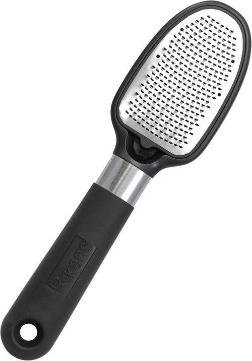Rikans Foot File - Double-Sided Callus Remover & Dead Skin Scrubber | High-Grade Stainless Steel