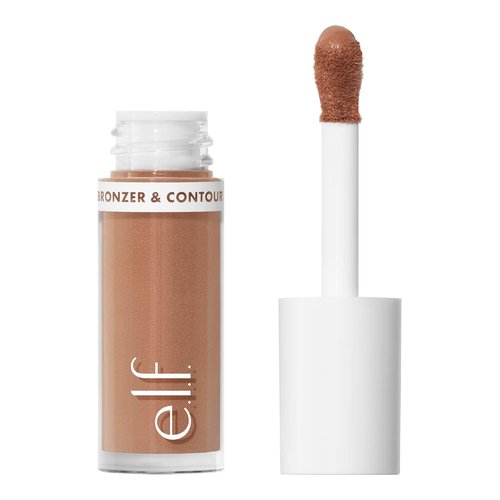 e.l.f. Camo Liquid Bronzer - Silky Highly Pigmented Formula for Long-Lasting Glow | Vegan & Cruelty-Free, 2 Fair/Light