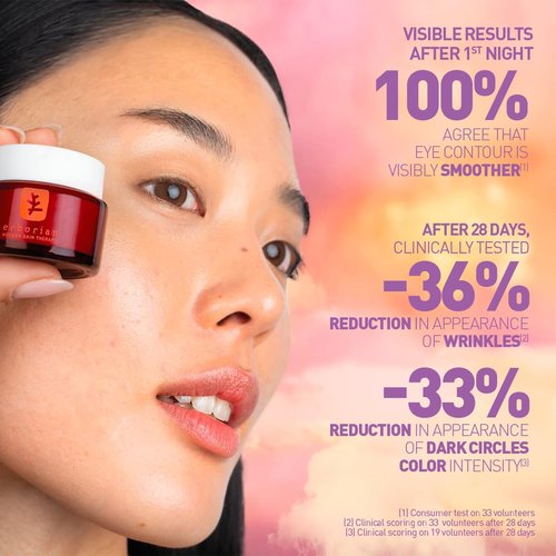 Erborian Skin Therapy Eye Cream - Multi-Perfecting Anti-Aging Formula | Illuminates, De-Puffs & Firms, 15mL