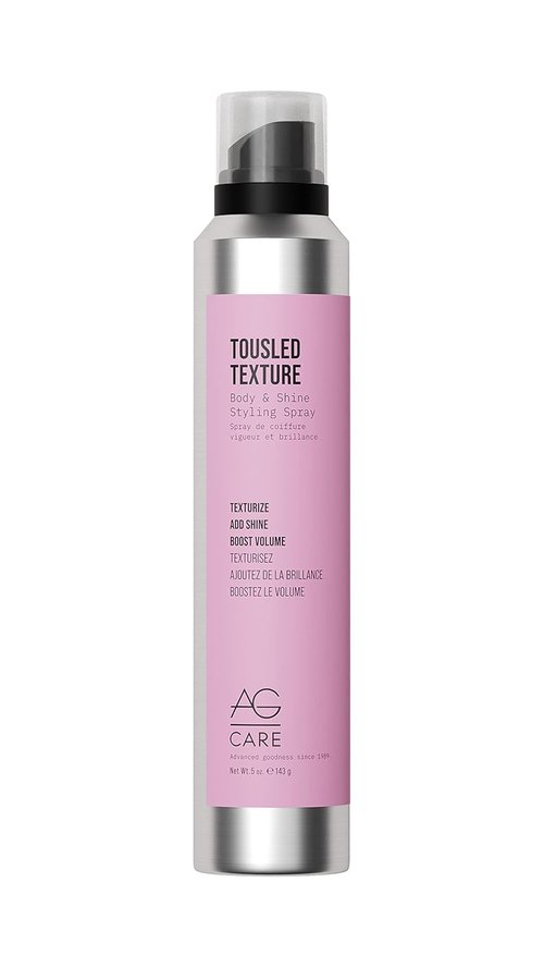 AG Care Tousled Texture Body & Shine Finishing Spray - 5 Oz | Achieve Effortless Waves and Shine