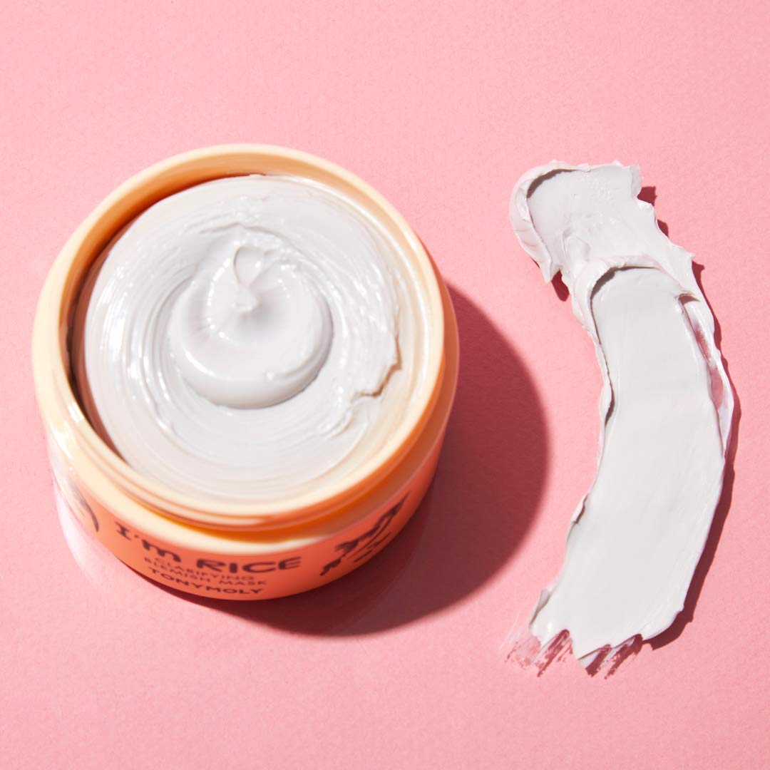 TONYMOLY I'm Rice Clarifying Clay Mask - Detoxify & Soothe Irritated Skin | 100ml