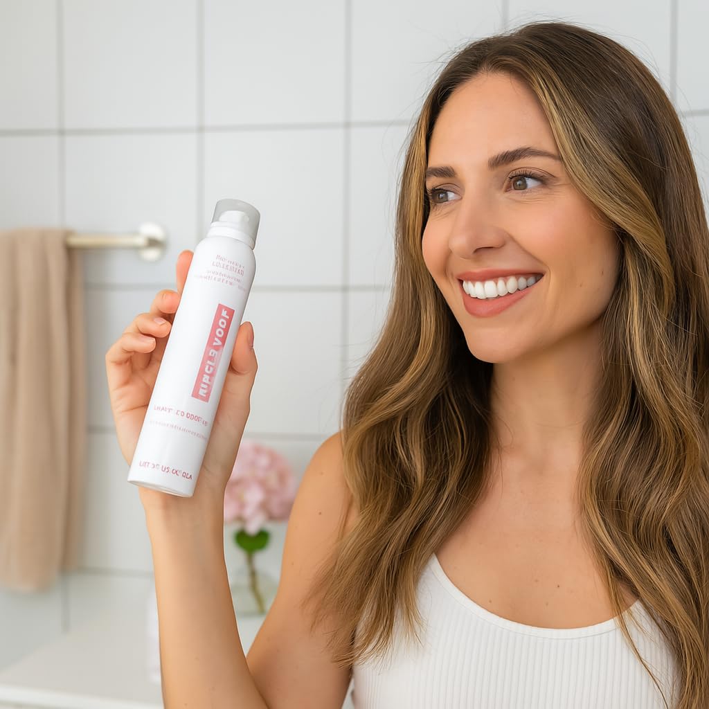 Skiennix Aluminum-Free Deodorant Spray - Vanilla & Raspberry Scent, Gentle Odor Protection, 3.5 oz