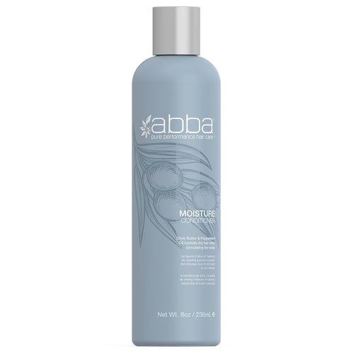 ABBA Moisture Conditioner - Nourishing Olive Butter & Peppermint Oil | 8 Fl Oz