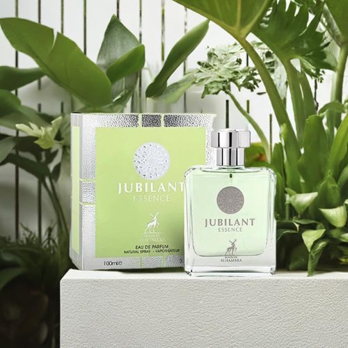 Maison Alhambra Jubilant Essence Eau de Parfum 100ml (3.4oz) | Long Lasting Unisex Fragrance | Oriental Woody Arabic Perfume for Men & Women