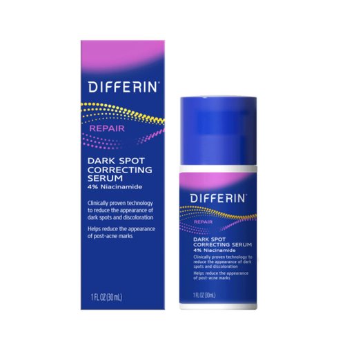 Differin Dark Spot Correcting Serum - Gentle Acne Treatment for Sensitive Skin | 1 oz