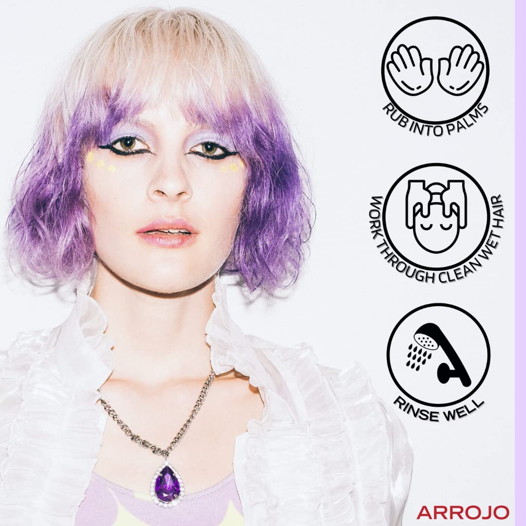 ARROJO Ultra Violet Conditioner - Floral Bouquet for Blonde Hair | 8.5 Fl Oz