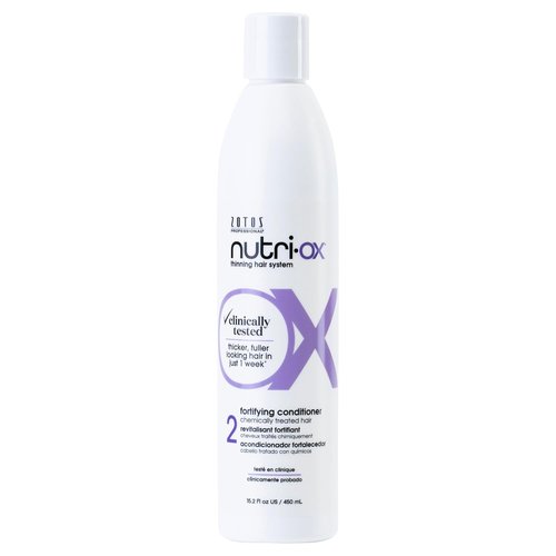NUTRI-OX Fortifying Conditioner for Chemically-Treated Hair - Thicker, Fuller-Looking Hair | Peppermint, Color-Safe
