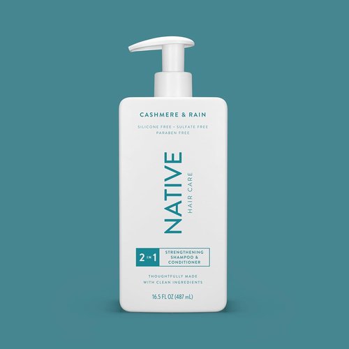 Native Cashmere & Rain 2-in-1 Shampoo & Conditioner Set - 16.5 Fl Oz | Hydrating & Nourishing Formula