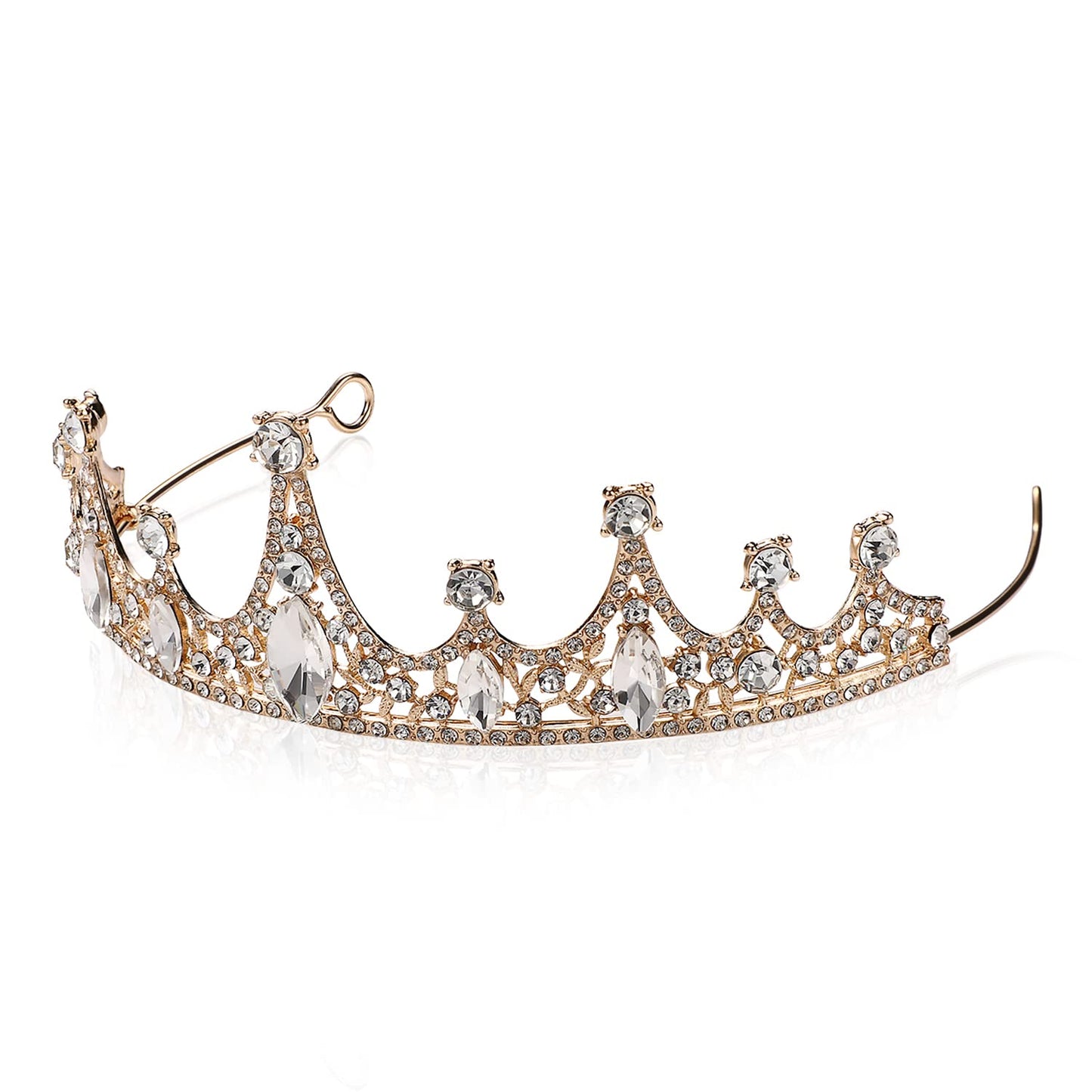 Girls Princess Tiara Halloween Birthday Queen Cosplay Gift Pageant Crown Coustume Kids Headpiece Hair Jewelry Headwear Women Prom