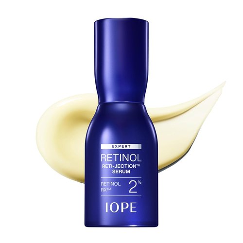 IOPE Expert Retinol RX 2% Reti-Jection Serum - Anti-Aging Night Treatment for Smooth Skin - 1.01 fl. oz.